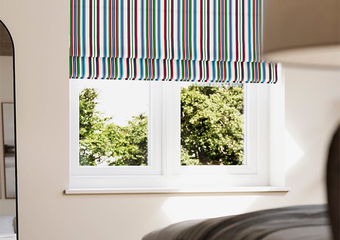 The British Stripe Co. Elizabeth, London No.1 - Roman Blind - Image 5